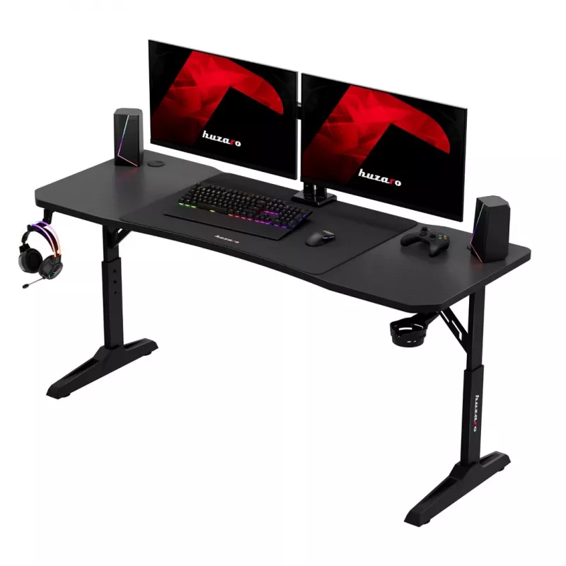 Huzaro Hero 4.6 Escritorio gaming negro