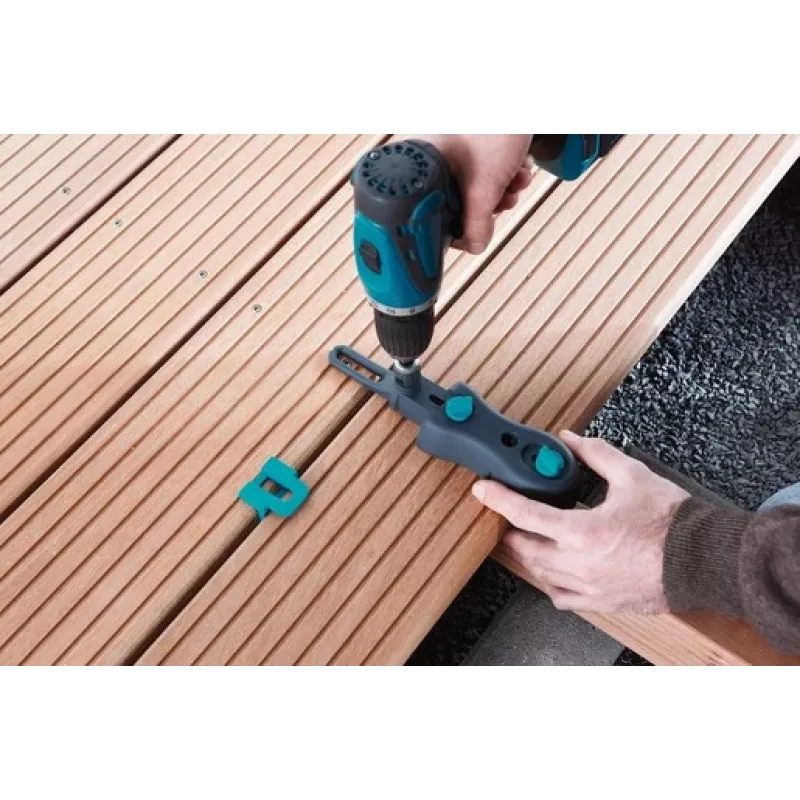 Abrazadera de viga wolfcraft GmbH set para construcción de terrazas