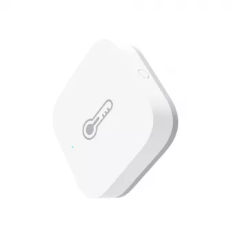 Sensor Aqara TH-S02D Blanco Temp. y humedad. HomeKit Alexa Google