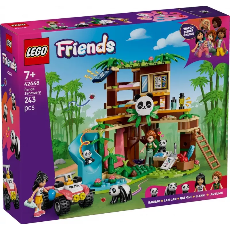 LEGO FRIENDS 42648 santuario del panda cuidado de animales