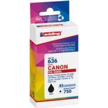EDD-636 cartucho de tinta negro compatible con Canon PG-560XL - Compatible - tinta