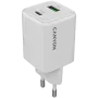 Cargador Canyon CU45AC 45W universal blanco cargador rápido de CA para interiores