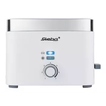 Tostadora Steba TO 10 BIANCO 2 ranuras 930 W plata blanco