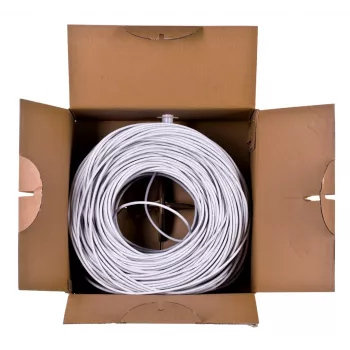 Cable de red Lanberg LCU6-12CU-0305-S 305 m Cat6 U/UTP (UTP) gris