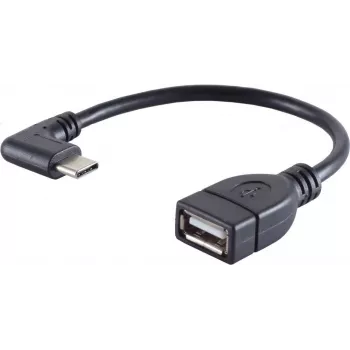Cable USB S/CONN 13-20016 USB 2.0 0,12 m