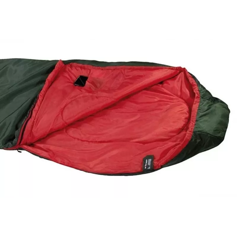Saco de dormir de momia High Peak Lite Pak 1200 poliéster verde, rojo 23263