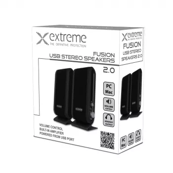 Altavoz Extreme XP102 2.0 canales 4 W Negro