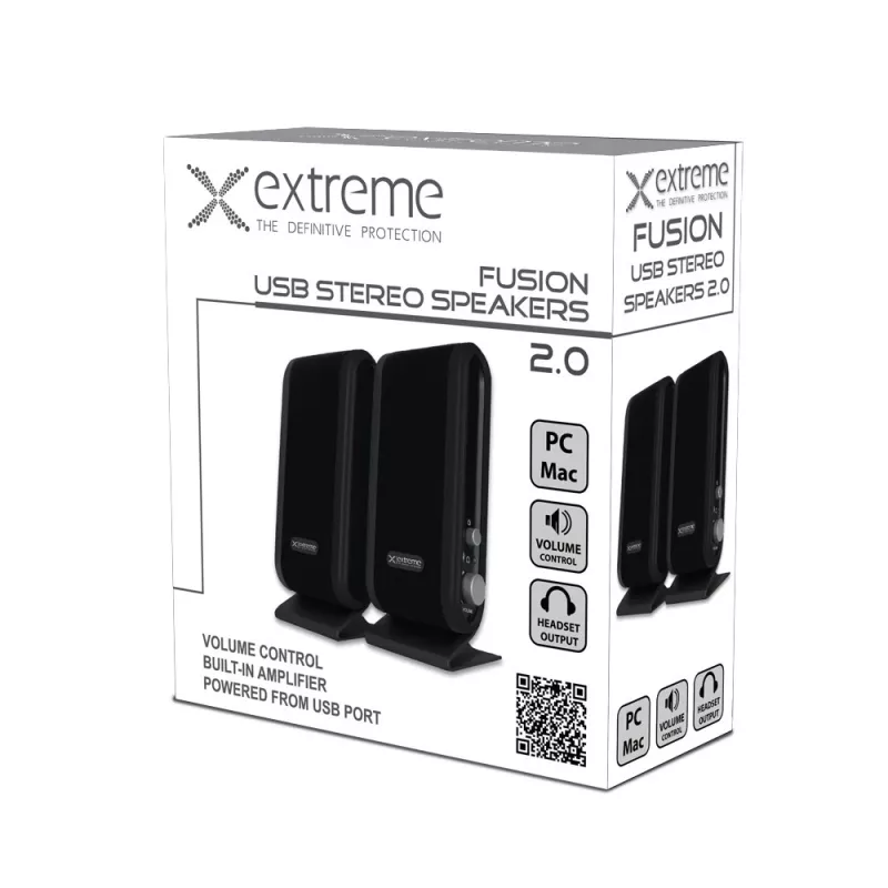 Altavoz Extreme XP102 2.0 canales 4 W Negro
