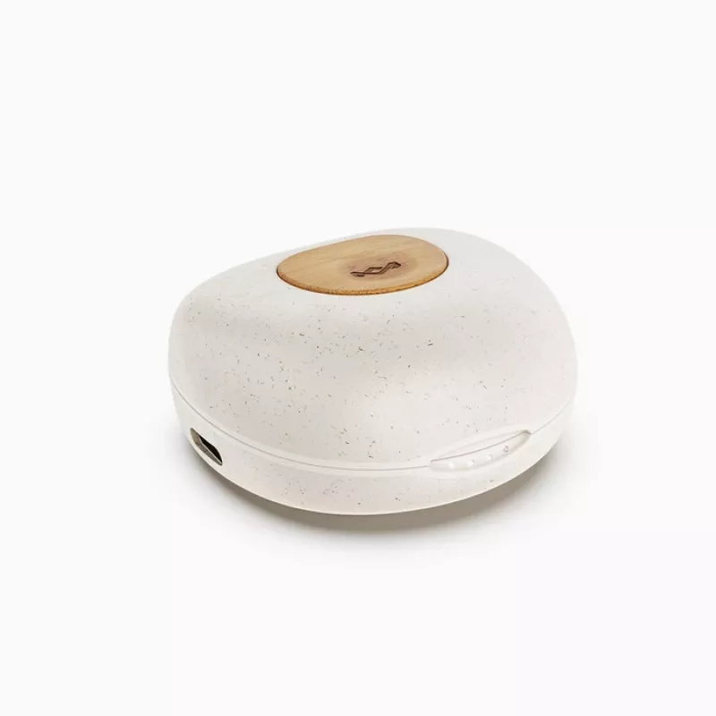 Auriculares inalámbricos Marley True Wireless Earbuds Champion con micrófono integrado Bluetooth Cream