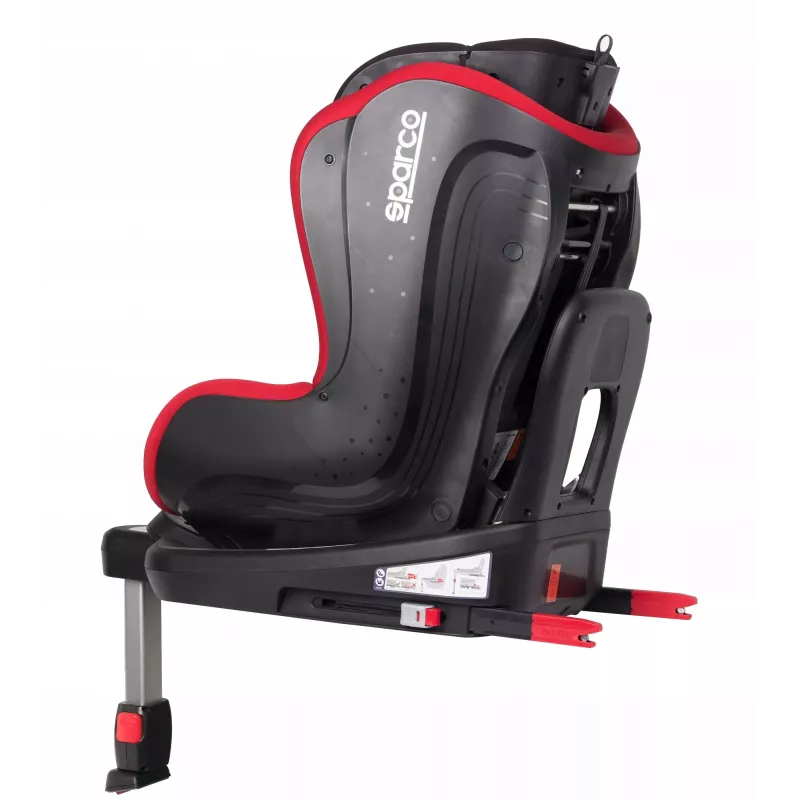 Silla de coche para niños Sparco SK500I, negro y rojo, SK500IRD, hasta 18 kg