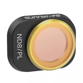 Set de filtros Sunnylife para DJI Mini 4 Pro – filtros de densidad neutra y polarizadores 4 lentes (ND8, ND16, ND32, ND64)