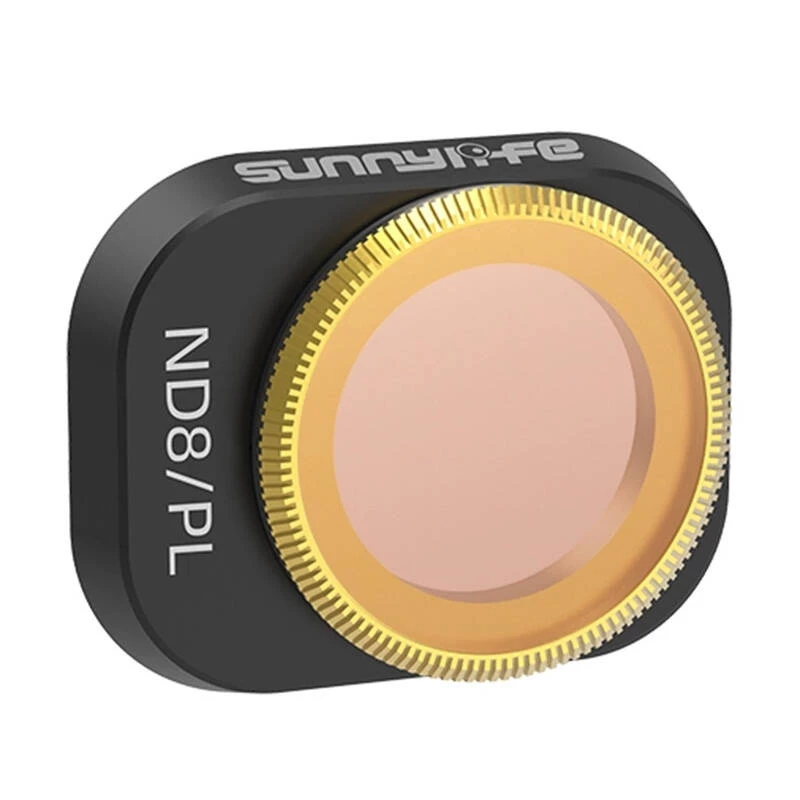 Set de filtros Sunnylife para DJI Mini 4 Pro – filtros de densidad neutra y polarizadores 4 lentes (ND8, ND16, ND32, ND64)