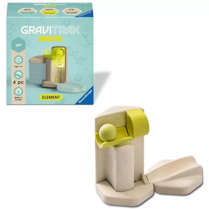 Set de pista de canicas Ravensburger GraviTrax Junior Element Lift, pista