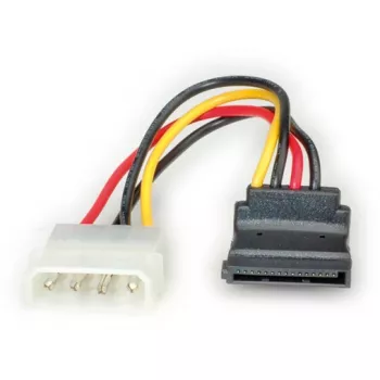 ROLINE Cable adaptador HDD / SATA de 4 polos, en ángulo (11.03.1061)