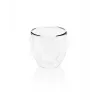Set de vasos de espresso Eta Espresso 80 ml transparente vidrio borosilicato