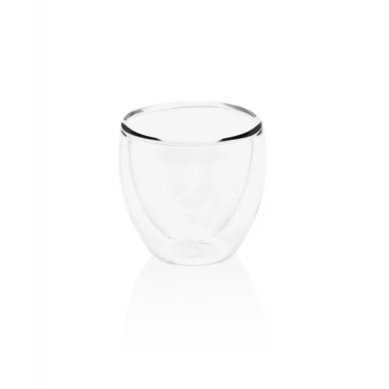 Set de vasos de espresso Eta Espresso 80 ml transparente vidrio borosilicato