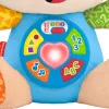 Juguete educativo interactivo MATTEL Fisher-Price Perrito Ríe y Aprende JFD27 – luces, sonidos y botones para el aprendizaje temprano