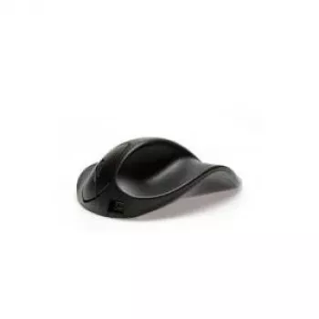 BakkerElkhuizen HandShoeMouse Medium inalámbrico, diestro, óptico, RF Wireless, 1000 DPI, Negro
