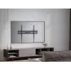 Soporte de pared fijo para TV GEMBIRD WM-100F-01 para pantallas de 43–100 pulgadas, acero, carga máx. 75 kg, VESA 75x75–900x600