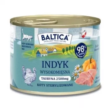 BALTICA Sabores regionales Pavo - Comida húmeda para gatos - 185 g