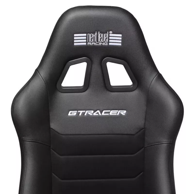 Cockpit simulador de carreras Next Level Racing GTRacer 2.0 negro estructura de asiento ajustable