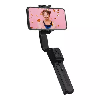 Estabilizador de cámara para smartphone Hohem iSteady Q negro 360° pan-roll