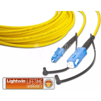 Lightwin LSP-09 LC-SC 2.0 cable de fibra óptica 2 m OS2 amarillo (LSP-09 LC-SC 2.0)