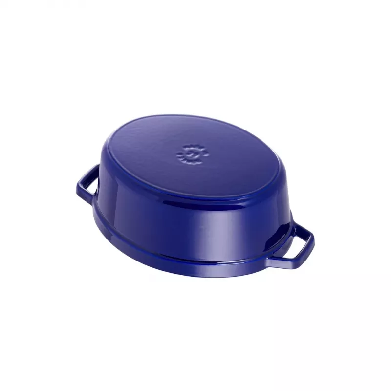 Cocotte de hierro fundido Staub 4,25 L, 29 cm, azul