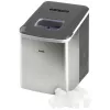 Máquina de hielo portátil Domo DO9253IB — 12 kg/24h, depósito de agua de 1,8 l, acero inoxidable