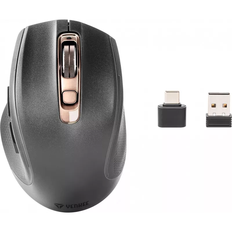 YENKEE YMS2090 NEO PRO ratón inalámbrico dual, Bluetooth + USB A/C, recargable