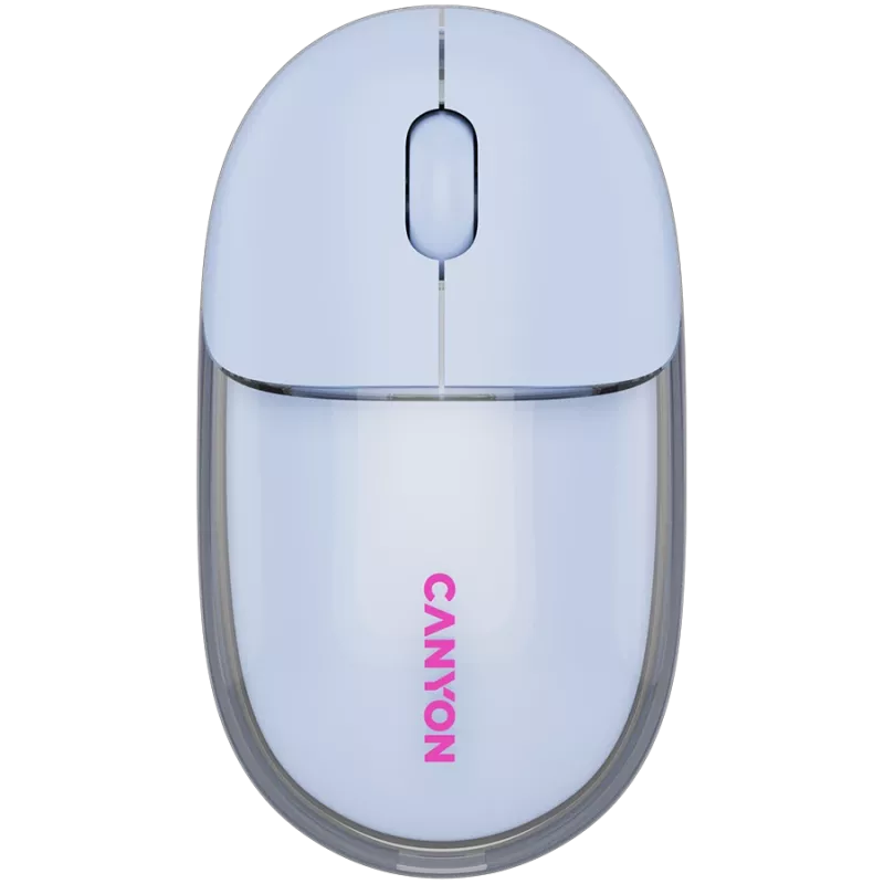 Canyon On Click 24 – ratón óptico inalámbrico 2 en 1 Bluetooth / 2,4 GHz – 1200 dpi – batería