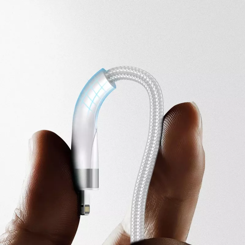 4smarts 541024 Cable USB 1,2 m USB A/USB C USB C/Micro USB-A/Lightning Blanco (541024)