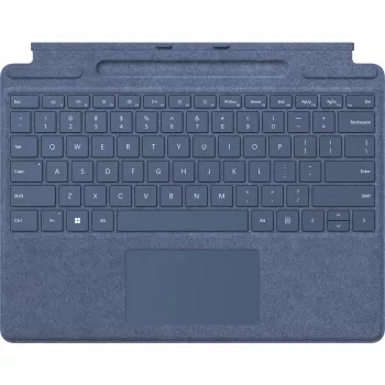 Teclado Microsoft Surface Pro DE/AT QWERTZ alemán azul con touchpad