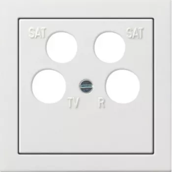 Placa mural/tapa de interruptor GIRA 0259112 blanco (0259112)