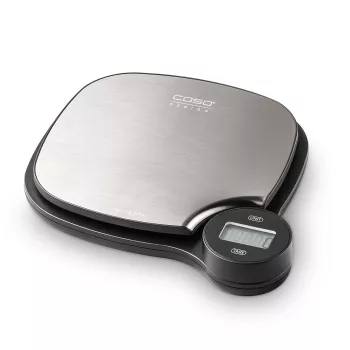 Báscula de cocina Caso EcoMaster 03267 — acero inoxidable, capacidad 5 kg, precisión 1 g