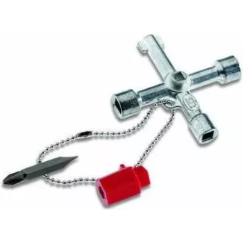 Cimco 112894 llave universal para armarios de distribución, metal