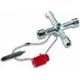 Cimco 112894 llave universal para armarios de distribución, metal