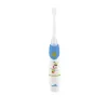 ETA Sonetic ETA071090020 cepillo de dientes infantil, con pilas (1x AAA), 2 cabezales, temporizador de 2 minutos, azul/blanco