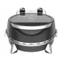 Horno eléctrico para pizza SIMFER MKE0-P — 1100 W, 80–300 °C, temporizador de 30 minutos, piedra para pizza extraíble de 33 cm, negro