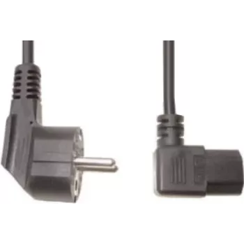 Cable de alimentación negro 2 m e+p SW 20