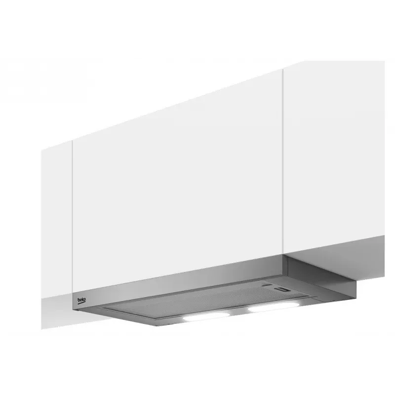 Campana extractora Beko HNT61210X Semiintegrada (Extraíble) Acero inoxidable 280 m³/h