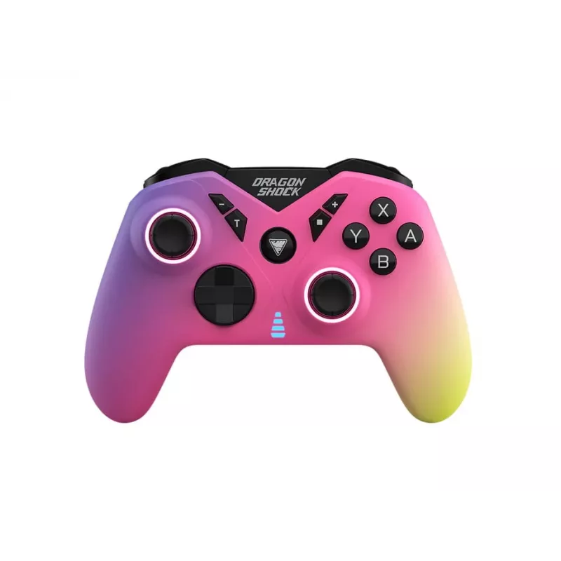 DragonShock Nebula Ultimate, mando, Nintendo Switch, D-Pad, botón Home, botón Start, botón Turbo, Multi, inalámbrico, Bluetooth