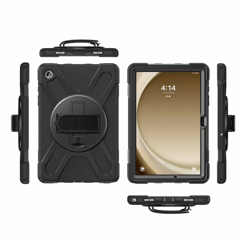 Funda 4smarts Galaxy Tab A9+ 27,9 cm 2 modos de soporte negro
