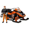 Bruder Moto de nieve con conductor