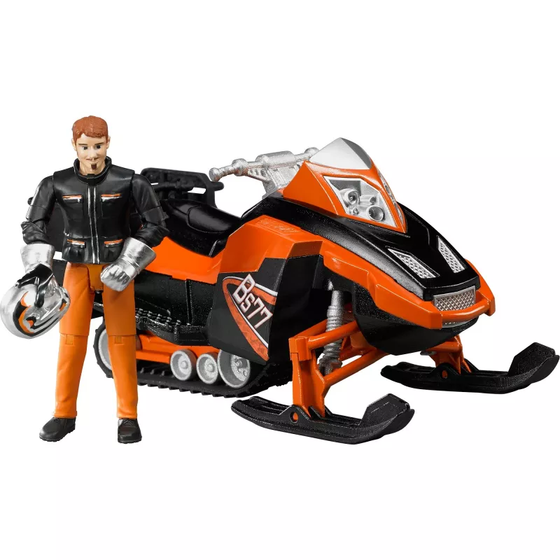 Bruder Moto de nieve con conductor