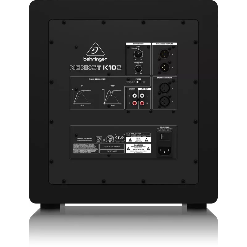 Behringer K10S Subwoofer activo negro