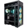 InWin Modfree Deluxe Big-Tower Cristal templado - negro