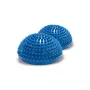 Semiesferas sensoriales de equilibrio y propiocepción Qmed DRQM3GCH101 — par, tecnopolímero, Ø16 cm, carga máx. 100 kg, azul