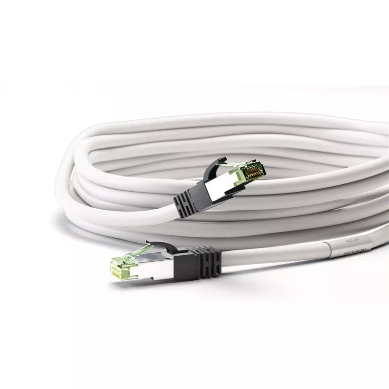 Wentronic 55127 - 5 m - Cat8.1 - S/FTP (S-STP) - RJ-45 - RJ-45 - blanco