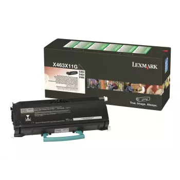 Lexmark X463X11G - tóner negro - para X463de, X464de, X466de, X466dte, X466dwe